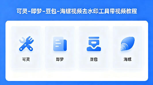 可灵–即梦–豆包–海螺视频去水印工具带视频教程-第一资源库