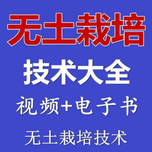 无土栽培视频教程蔬菜无土栽培教程原理无土种植栽培视频技术资料-第一资源库