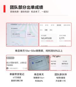 2023小红书电商火爆全网,新晋红利,风口项目,单店收益在3000-30000!-第一资源库