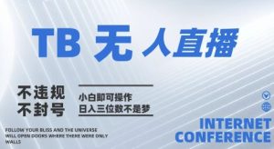 2025年淘宝无人直播带货10.0 全新技术,不违规,不封号,纯小白操作,日入几张【揭秘】-第一资源库