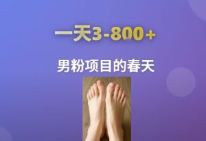 AI一键生成美女素材，一天收益3-8张，男粉项目的春天-第一资源库