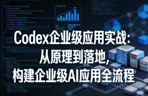 Codex企业级应用实战:从原理到落地,构建企业级AI应用全流程-第一资源库