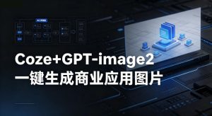 【Coze工作流搭建实操教程】coze+GPT-image2一键生成商业应用图片,全流程保姆级教学-第一资源库