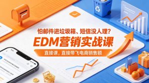 怕邮件进垃圾箱、短信没人理？EDM营销实战课，直接带飞电商销售额【原创双语字幕】-第一资源库